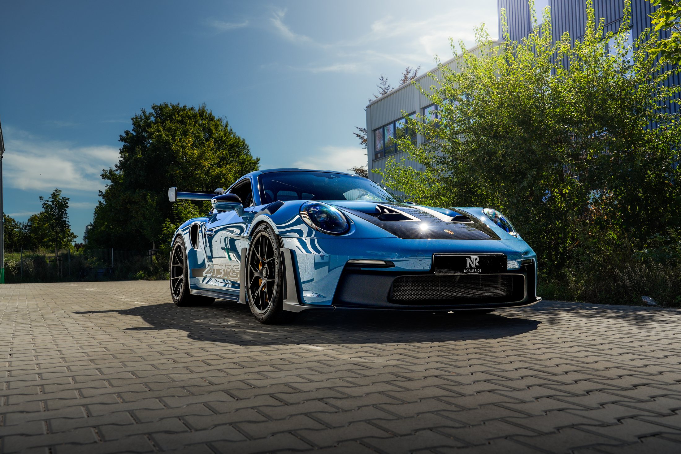 Porsche GT3 RS 992 nach der Aufbereitung durch Noble Ride